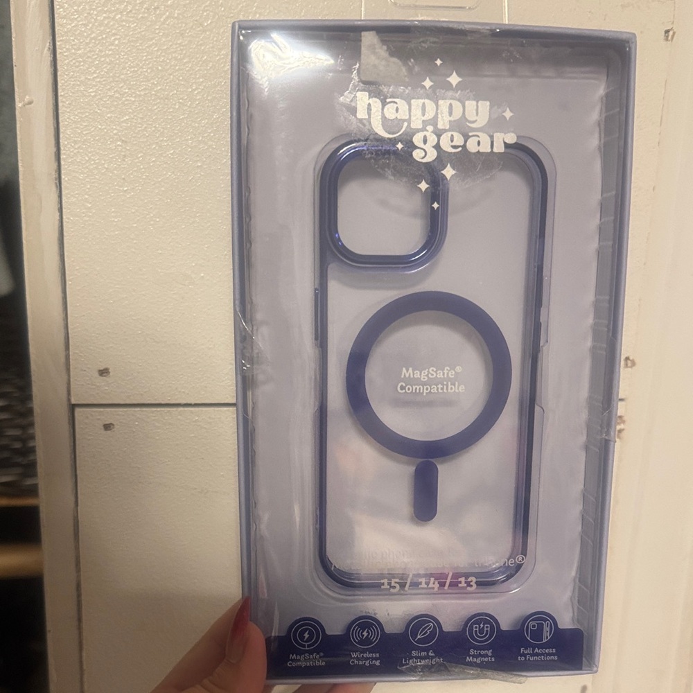 Blue MagSafe Compatible Phone Case